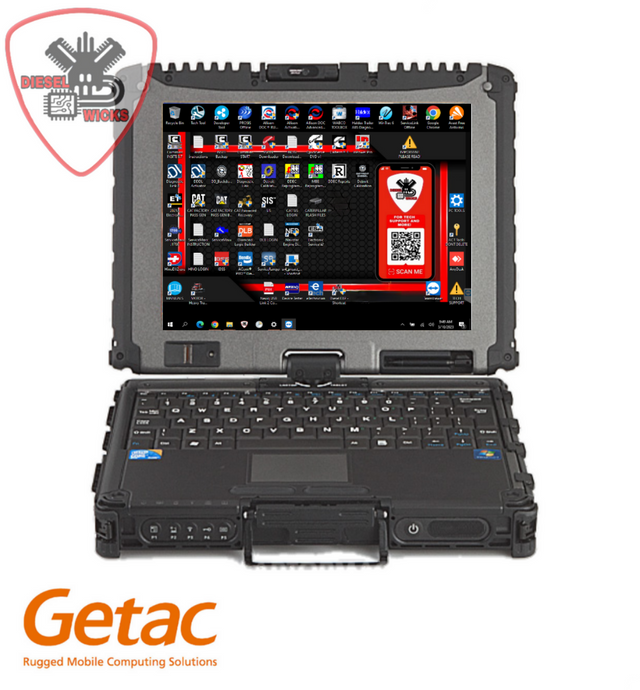 Universal Diesel Diagnostic laptop Getac V100
